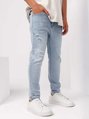 מכנסי ג'ינס מעוצבים לילד