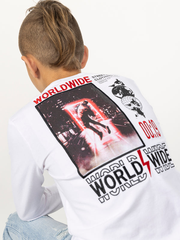 חולצת טי שירט WORLD WIDE