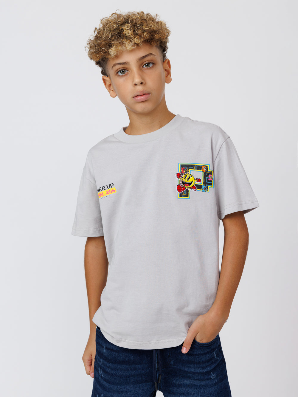 טי שירט לילד  PAC MAN