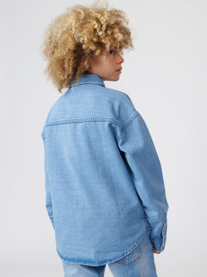 ג''קט ג''ינס כותנה לילד