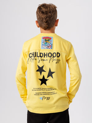 טישרט שרוולים ארוכים לילד CHILDHOOD