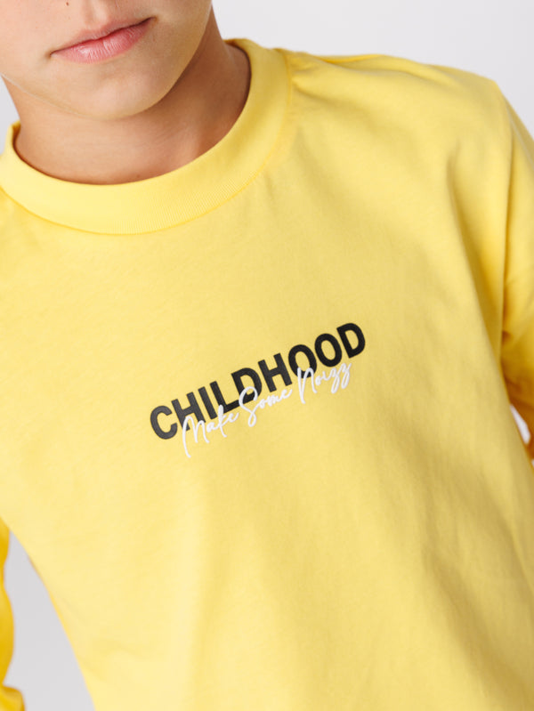 טישרט שרוולים ארוכים לילד CHILDHOOD