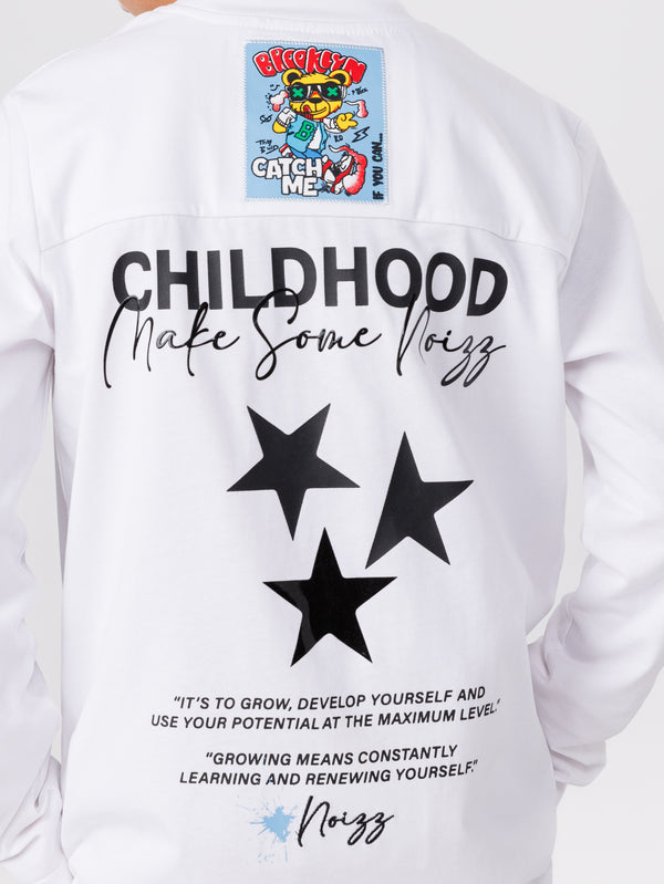 טישרט שרוולים ארוכים לילד CHILDHOOD