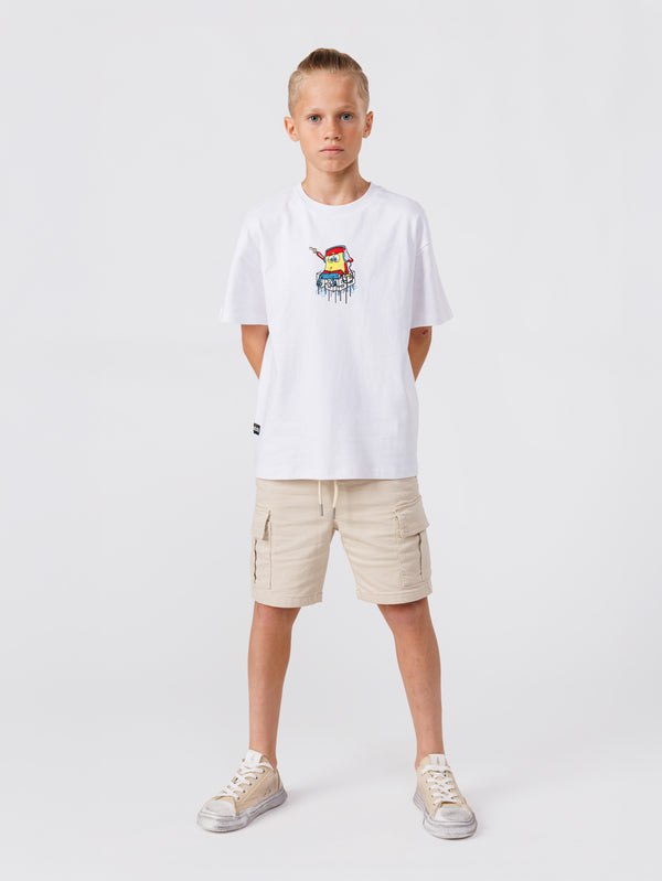 חולצת טי שירט לילד בובספוג DJ