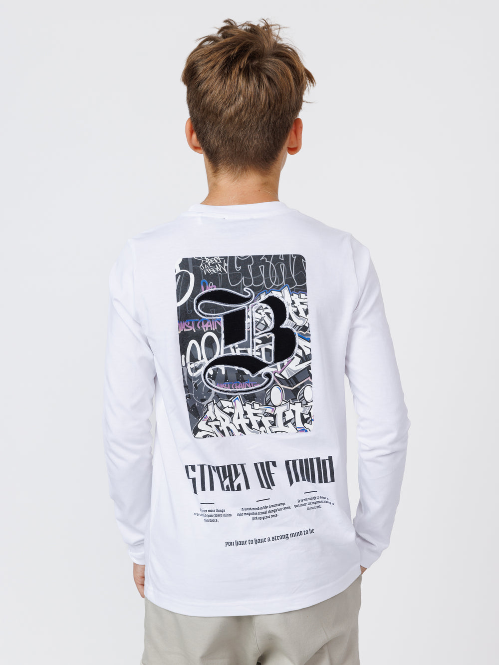 חולצת טישירט ארוכה STREET OF MIND