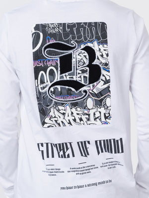 חולצת טישירט ארוכה STREET OF MIND