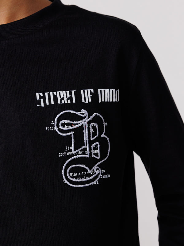 חולצת טישירט ארוכה STREET OF MIND
