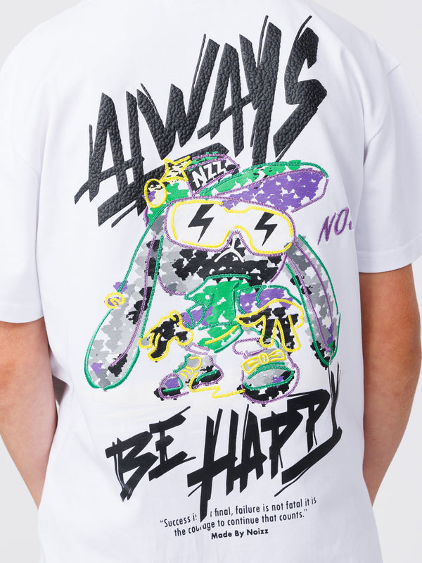 טי שירט לילד BE HAPPY
