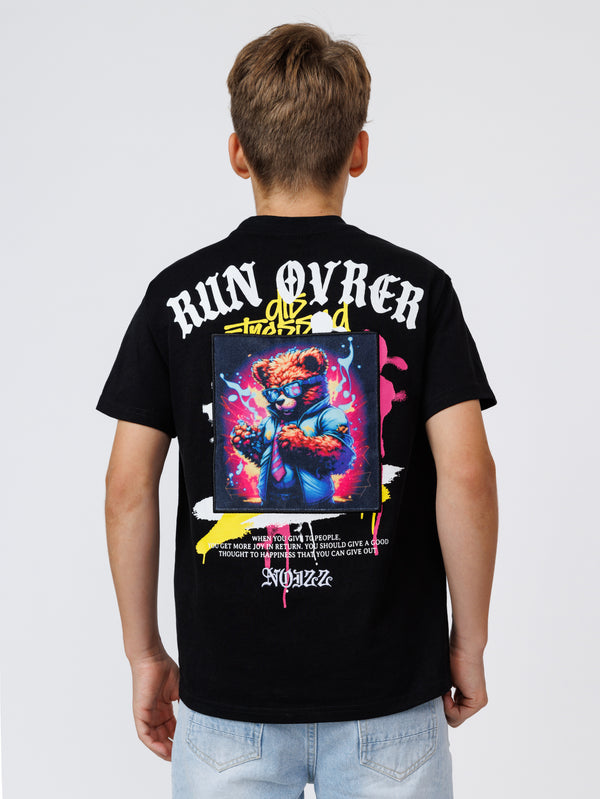 טי שירט לילד RUN OVER