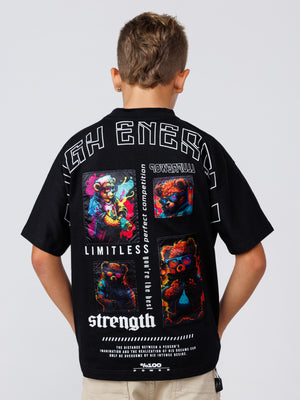 חולצת טי שירט לילד LIMITLESS