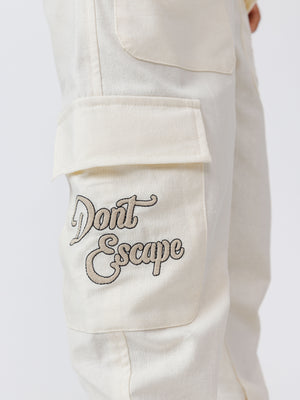 דגמ"ח כותנה לילד DONT ESCAPE