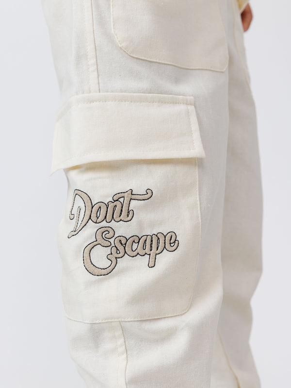 דגמ"ח כותנה לילד DONT ESCAPE