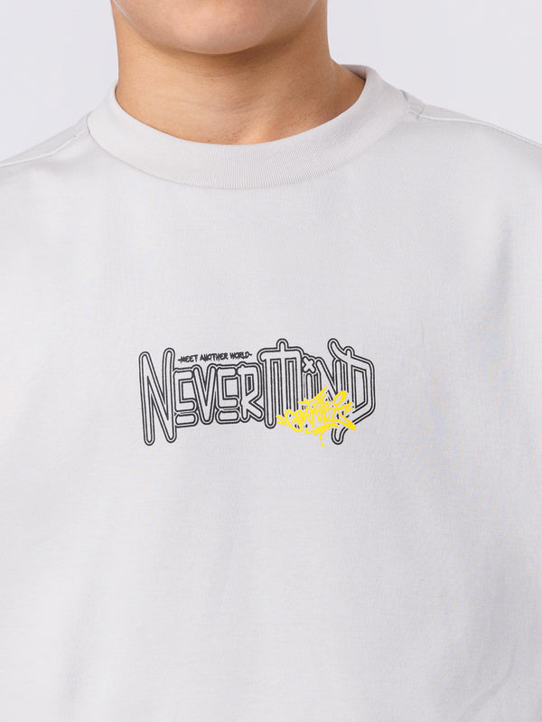חולצת טי שירט NEVER MIND