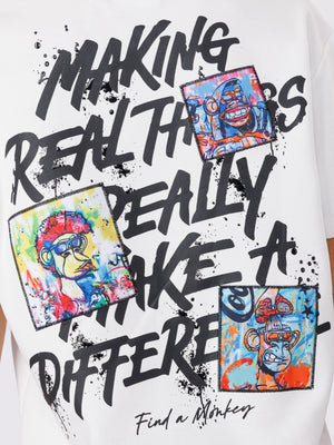 טישרט לילד MAKING REAL DIFFERENCE
