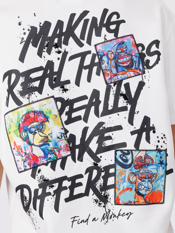 טישרט לילד MAKING REAL DIFFERENCE