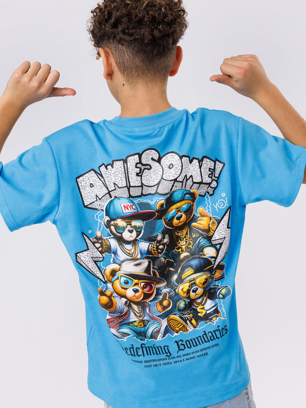 חולצת טי שירט לילד AWESOME