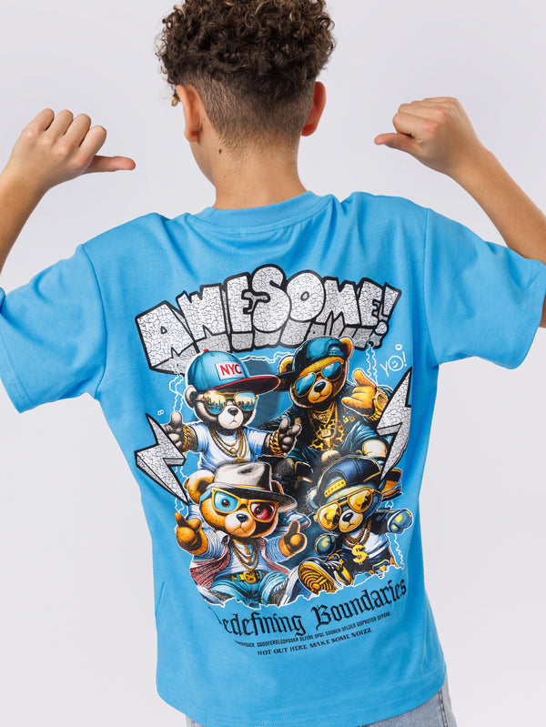 חולצת טי שירט לילד AWESOME
