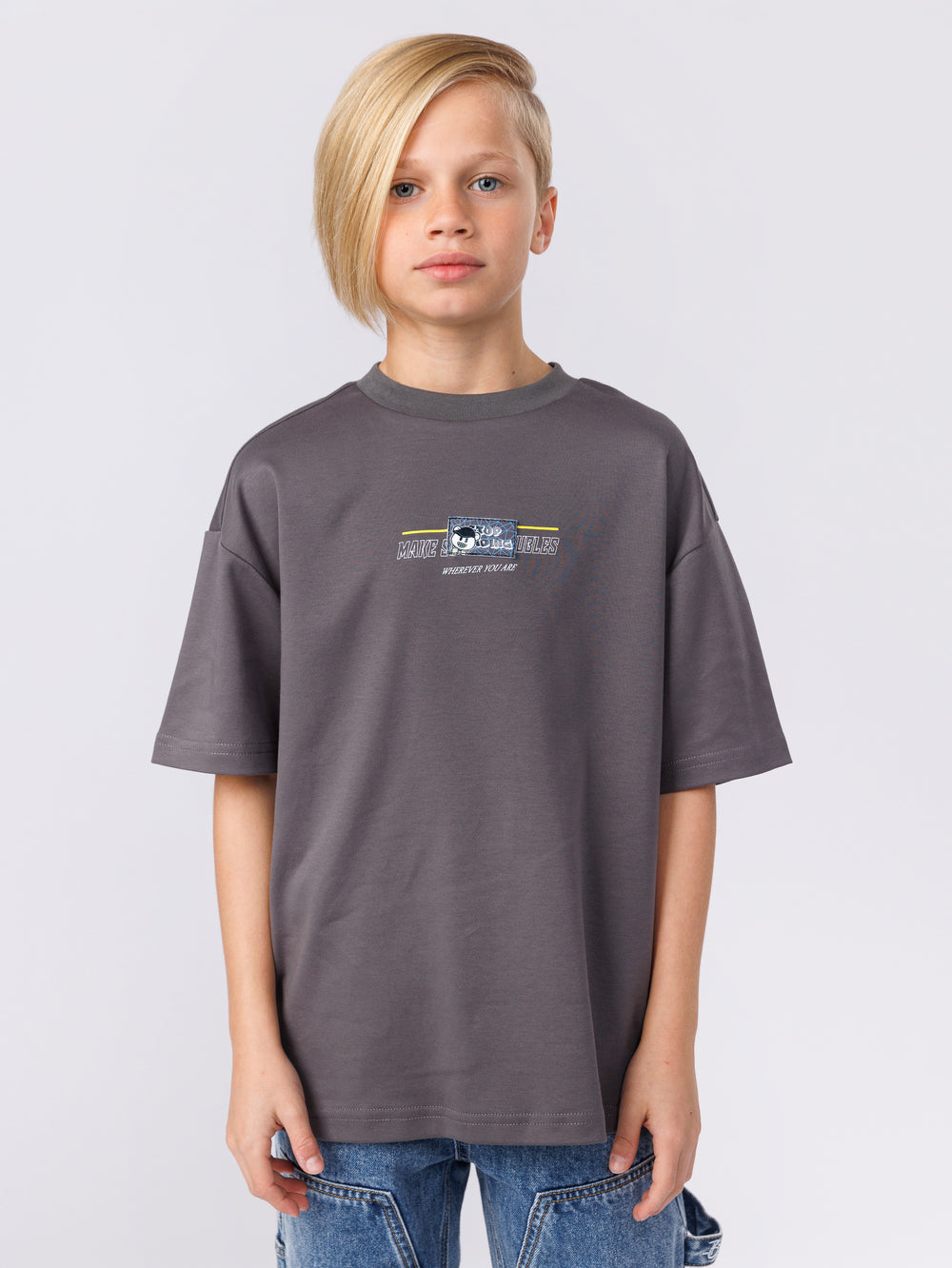 טי שירט לילד TROUBLES