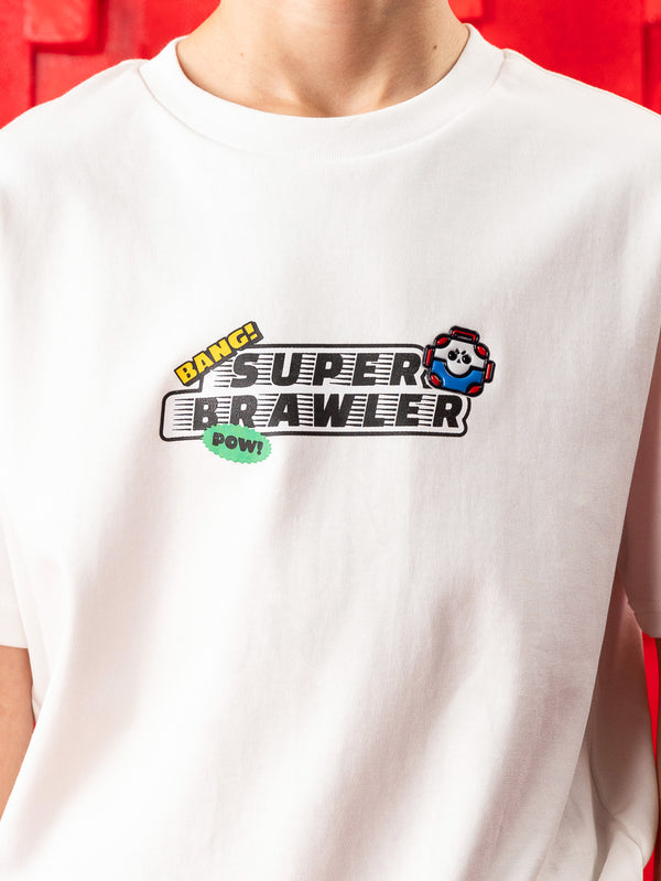 חולצת טי שירט לילד SUPER BRAWLER