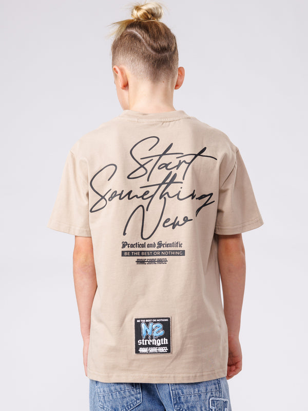 חולצת טי שירט לילד Start Something New