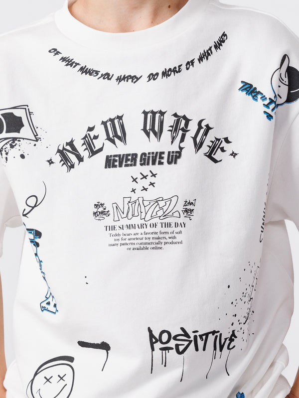 חולצת טי שירט לילד NEW WAVE