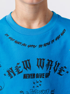 חולצת טי שירט לילד NEW WAVE