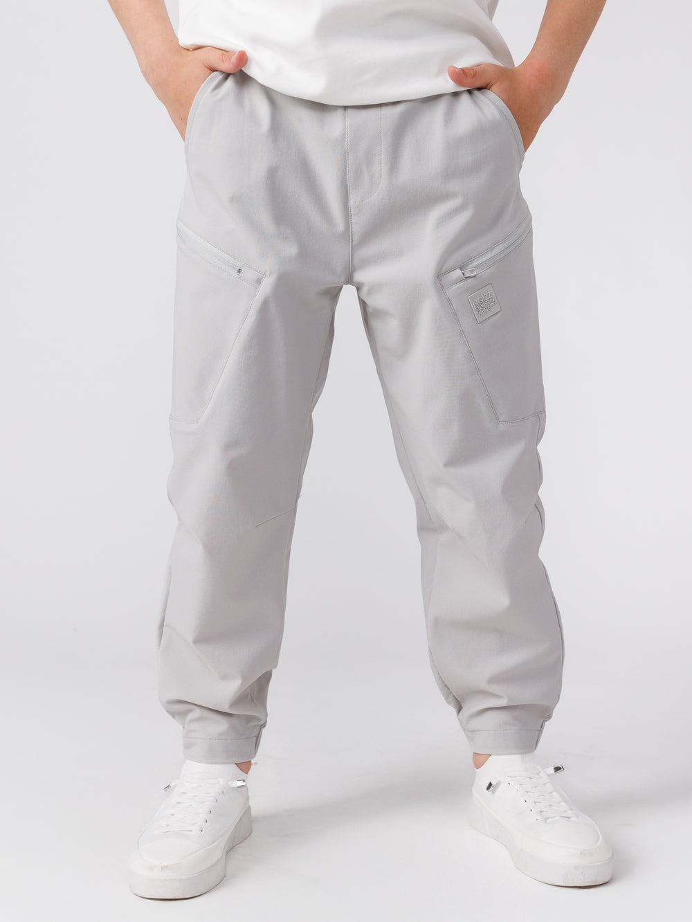 מכנסי דגמ"ח לילד SILVER & WHITE