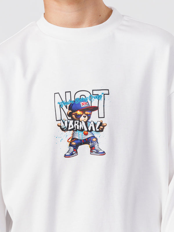 חולצת טי שירט לילד NOT NORMAL