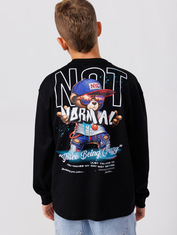 חולצת טי שירט לילד NOT NORMAL