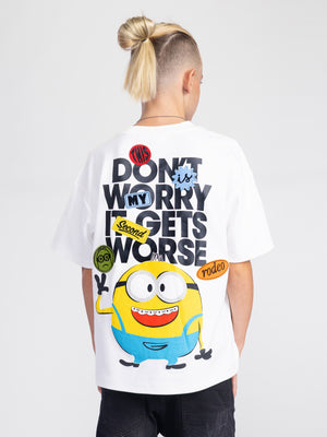 טי שירט לילד DONT WORRY