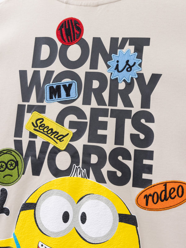 טי שירט לילד DONT WORRY