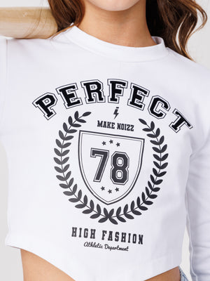 חולצת קרופ לילדה PERFECT