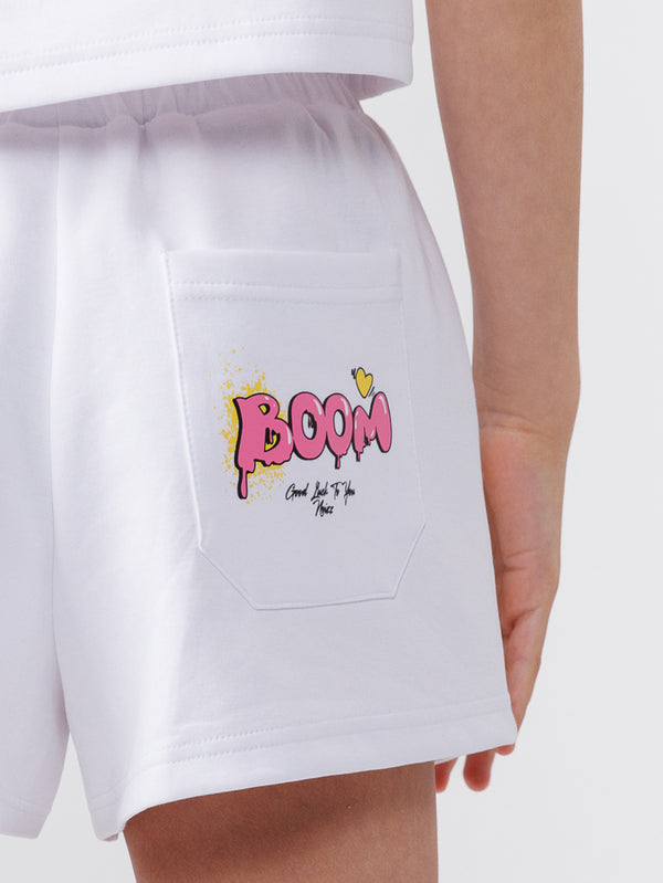 מכנסיים קצרים לילדה BOOM
