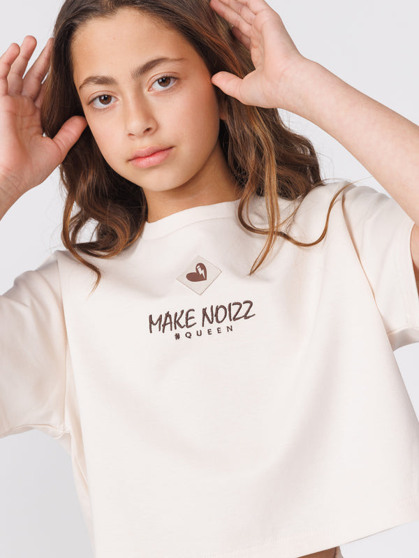 חולצת טי שירט לילדה MAKE NOIZZ