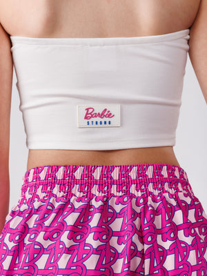 טופ סטרפלס לילדה BARBIE STRONG