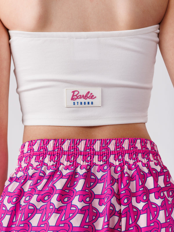 טופ סטרפלס לילדה BARBIE STRONG