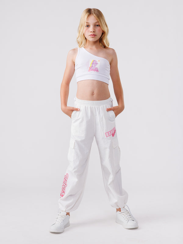 מכנסי קארגו לילדה barbie