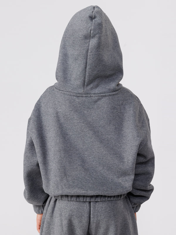 קפוצ''ון פוטר לילדה עם תפרים מודגשים