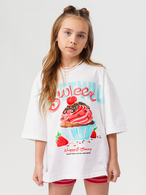טי שירט לילדה SWEET