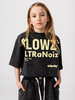 חולצת קרופ לילדה GLOWZY