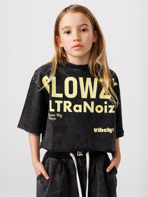חולצת קרופ לילדה GLOWZY
