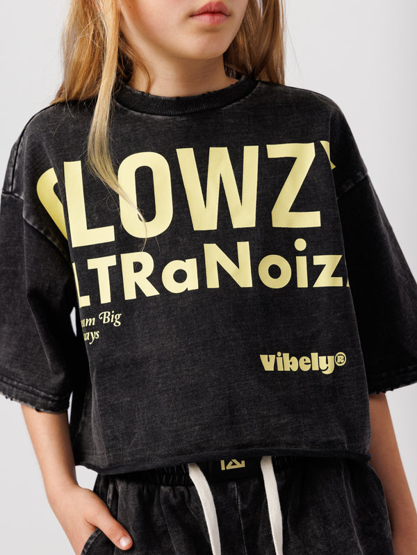 חולצת קרופ לילדה GLOWZY