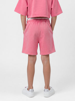 שורט PINK VIBES לילדה