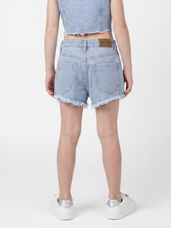 שורט ג�ינס פרום לילדה