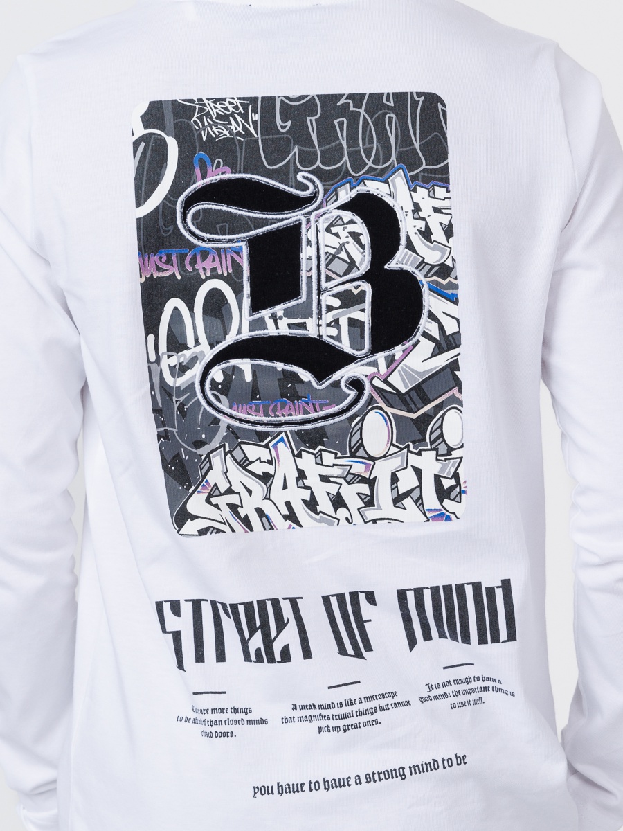 חולצת טישירט ארוכה STREET OF MIND