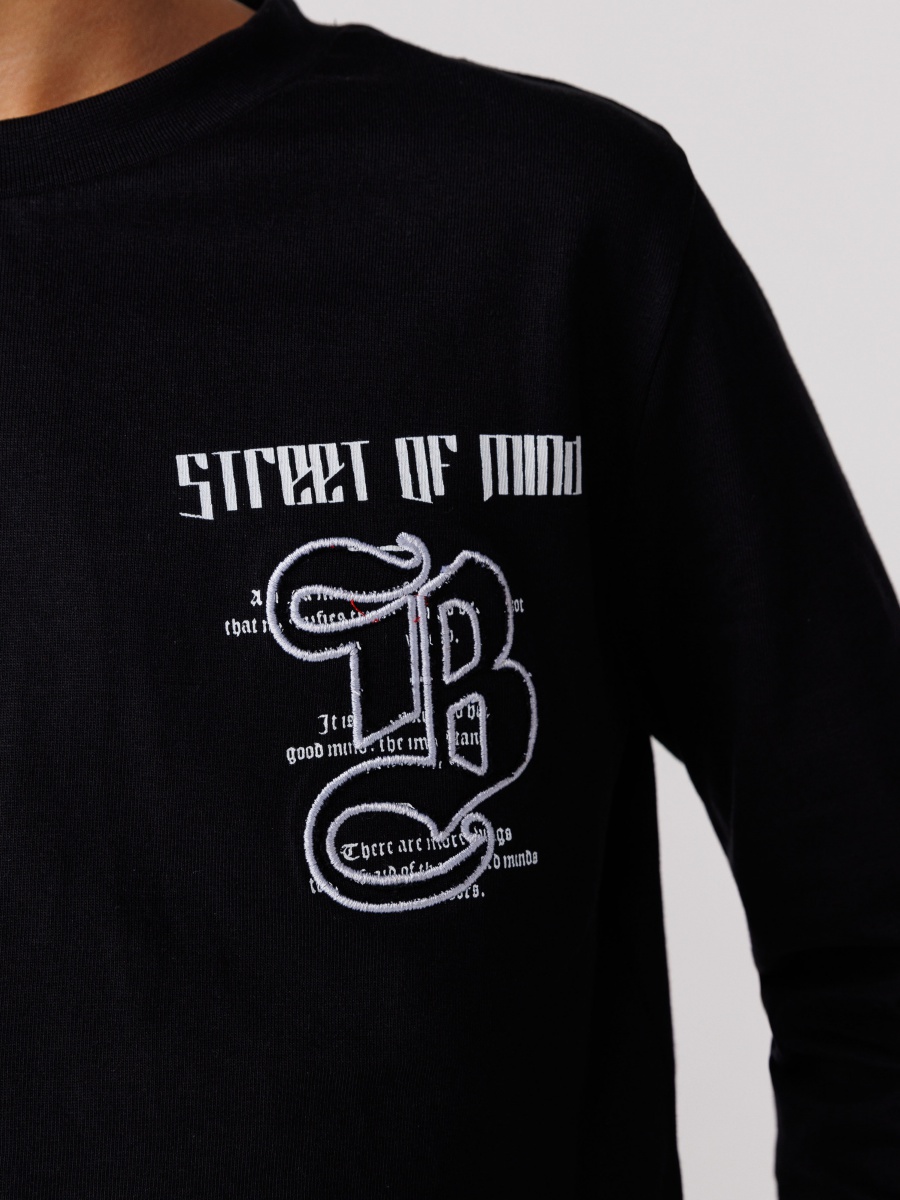 חולצת טישירט ארוכה STREET OF MIND