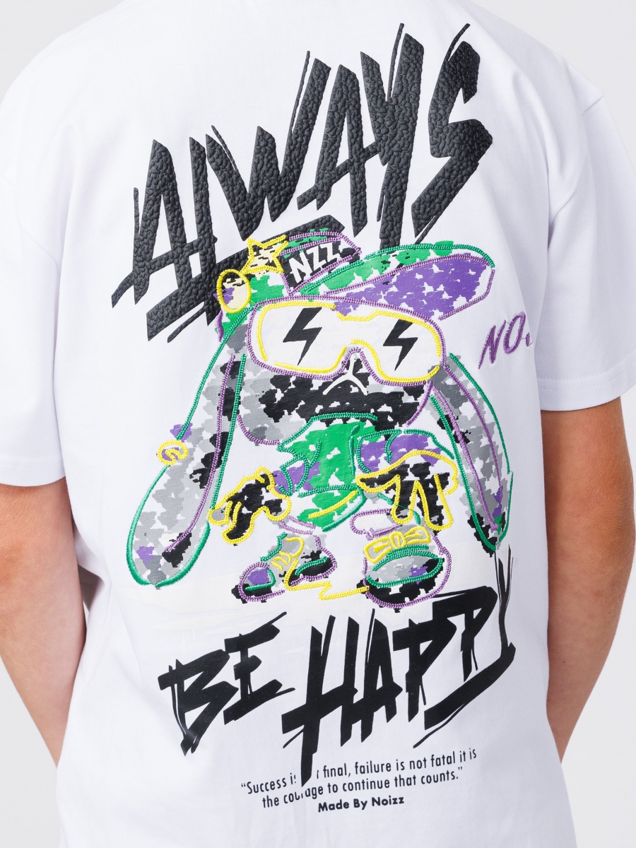טי שירט לילד BE HAPPY