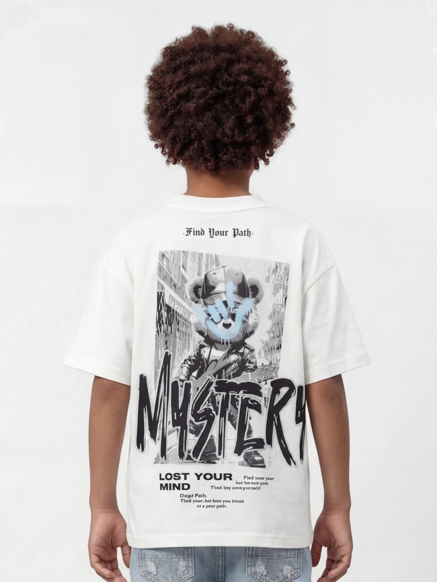 טי שירט לילד MYSTERY