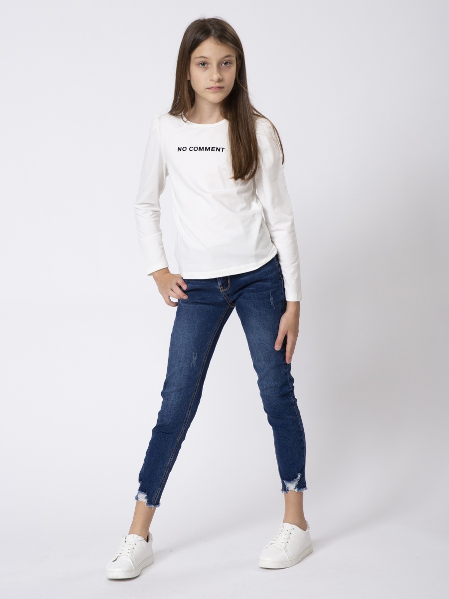 ג`ינס SKINNY במראה שטוף