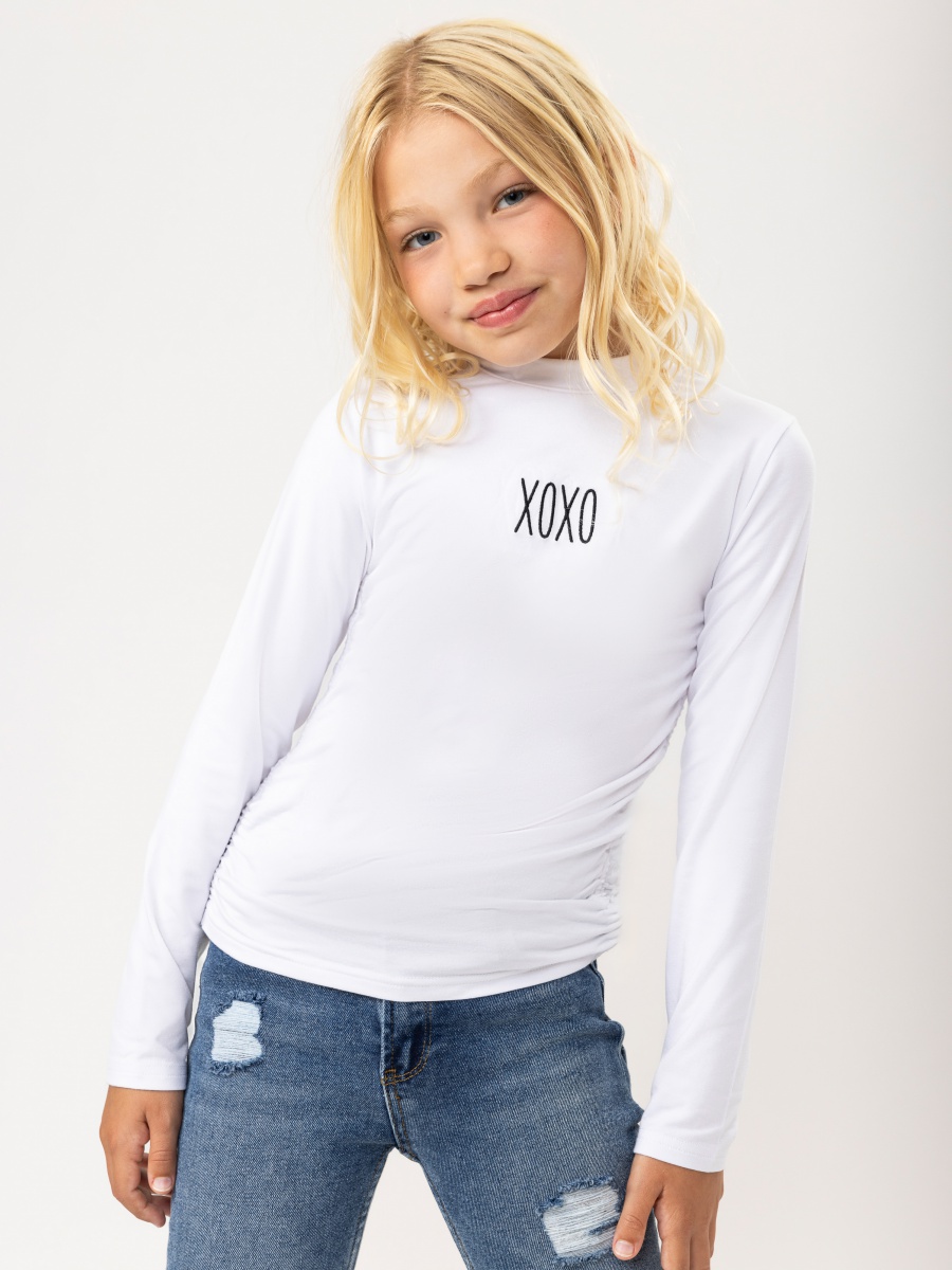 טישרט גולף כיווצים XOXO